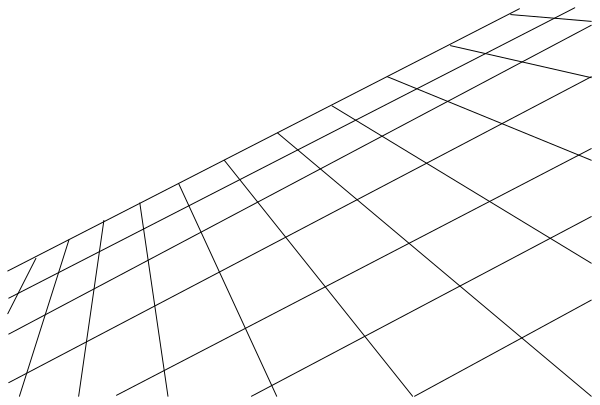 The image shows a black line on top of another gray rectangle with two white rectangles inside it.