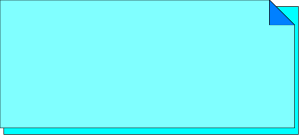 The image shows a blue rectangle with two smaller rectangles inside it on top of each other against a gray background.
