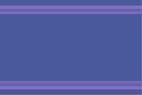 The image shows a blue rectangular shape with horizontal lines on either side against a grey background.