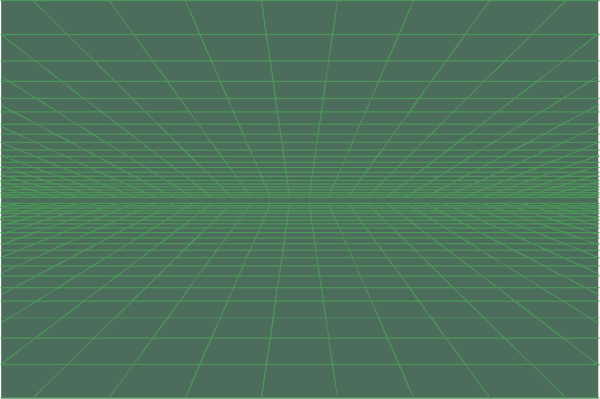 The image shows a wireframe representation of an object with multiple facets on it against a gray background.