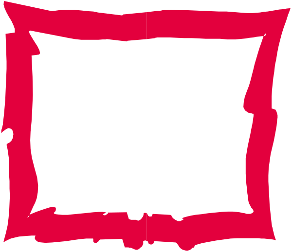 The image shows a red rectangle with scribbles on it placed over what appears to be an open book cover against a black background.