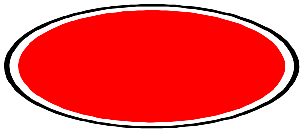 The image shows a red circle with white dots inside it on top of what appears to be an abstract background that includes various shapes in shades of gray.