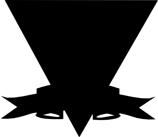 The image shows a black rectangle with white lines creating an abstract pattern within it.