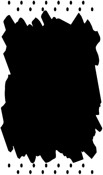 The image shows a black and white striped pattern with no distinguishable content within it.