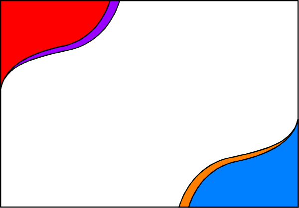 The image shows a colorful abstract design with geometric shapes that resemble an explosion of different colored lines radiating outward from what appears to be a central point in various directions; there is no text present within this small clip-art image, and it does not depict any specific objects or actions.