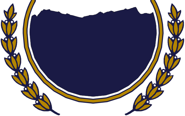 The logo features a shield with an emblem inside it that includes laurel leaves atop two crossed swords; above this is a banner inscribed "HONOR" on either side of what appears to be a crest, and below the shield there's another ribbon-like element.