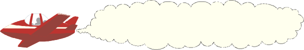 The image shows two red fighter jets flying over a gray background with smoke trails behind them; there is no text present in this clip-art illustration.