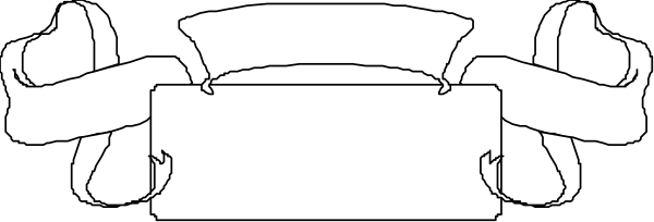 The image shows a black and white illustration of an open book with pages facing each other on either side, set against a gray background.