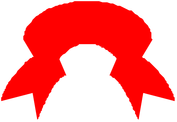 The red logo of a company with an abstract design resembling stylized lettering on top of it.