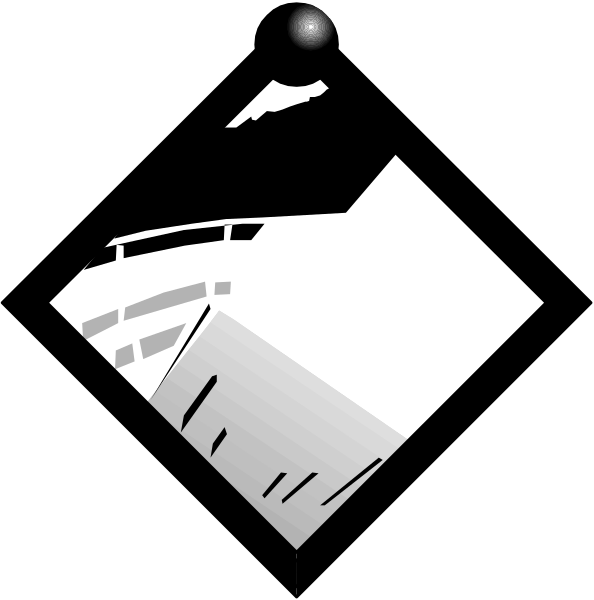The image shows a black square with white text inside it that reads "THIS IS A SQUARE."