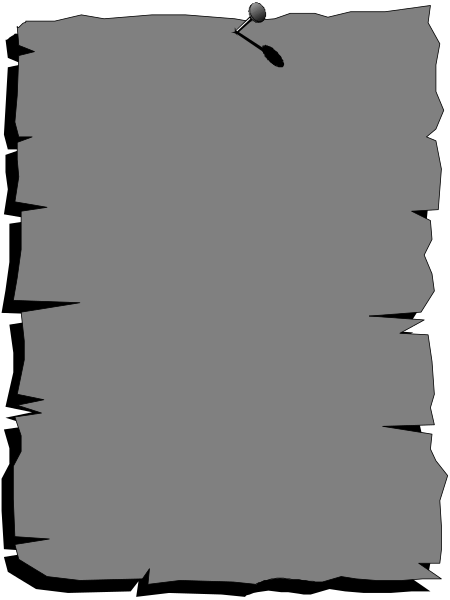 The image shows a gray background with black text that reads "THE END" at the bottom right corner of what appears to be an old parchment-like paper texture.