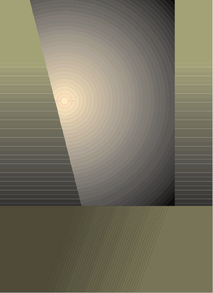The image shows a dark room with an open door leading to another space that is brightly lit by sunlight coming through from outside of frame.