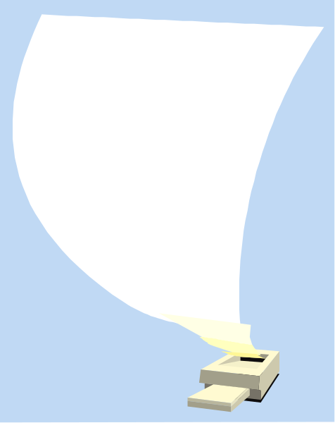 The image shows a white paper airplane with yellow wings flying over an open book on what appears to be a blue surface against a gray background.
