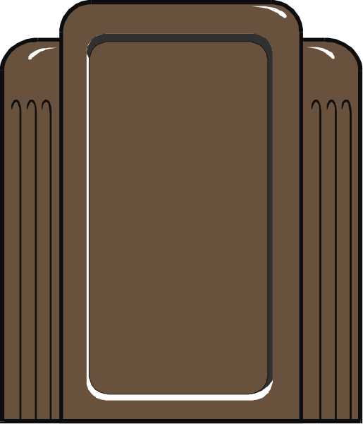 The image shows a brown cardboard box with no visible contents on it against an indistinct background.