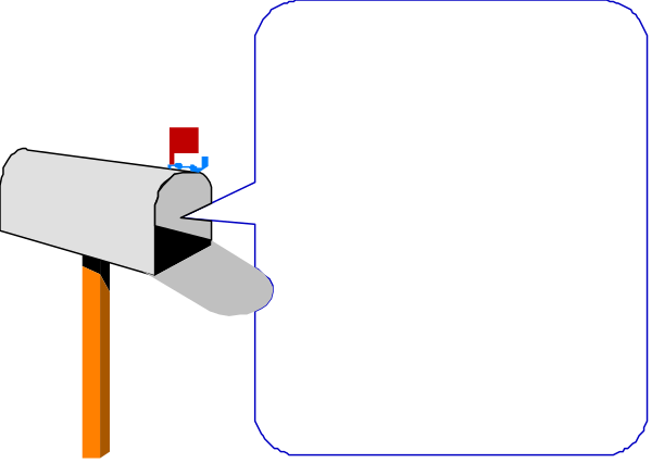 The image shows a speech bubble with an exclamation mark inside it against a black background on top of what appears to be a gray surface; there is no visible text within the speech bubble.