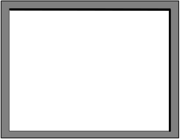 The image shows a simple line drawing of an open refrigerator with its door wide apart against a plain background.