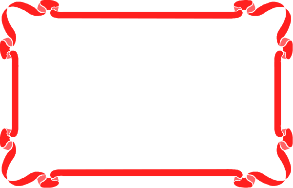 The image shows a red outline of an object with four legs on it against a dark background.
