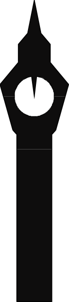 The image shows a black and white striped pattern with no distinguishable content within it.