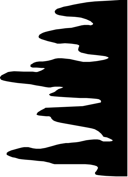The image shows a black and white striped pattern with no distinguishable content to identify any particular object, person, animal, action, or setting within it.