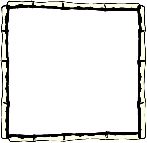 The black and white illustration shows a rectangular frame with an open book inside it on what appears to be a tabletop surface in front of two vertical lines that could represent pillars or posts.