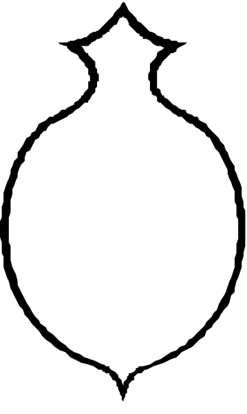 The image shows a black and white photo of an object that resembles a bottle with a lid on top against a gray background.