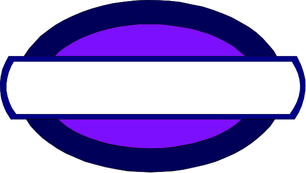 The image shows a blue line with two white dots on either end of it against a gray background.
