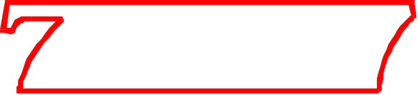 The image shows a red horizontal line with white text on it that reads "T".