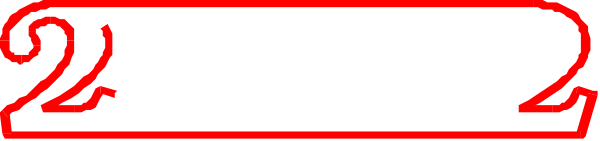 The image shows a red bar with white text on it that reads "23".