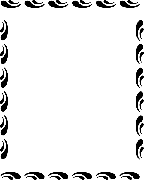 The image shows a black and white striped pattern with no discernible content within it.