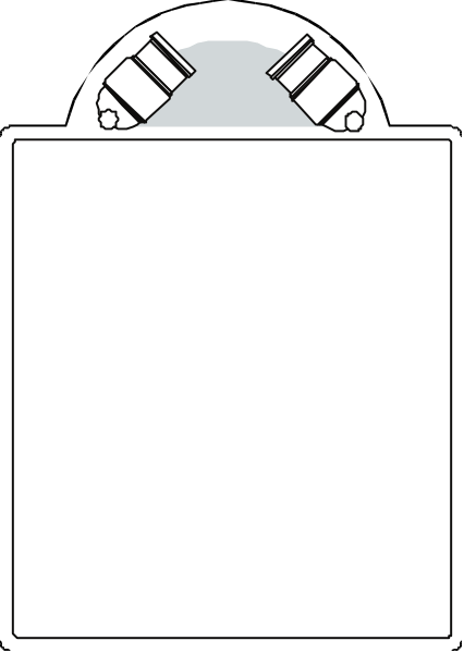 The image shows a black square with white text inside it that reads "THE END".