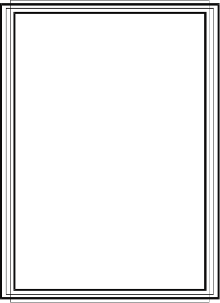 The image shows a black square with rounded corners against a light background.