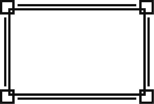 The image shows a simple black and white pixelated representation of an object that resembles a box with rounded corners on its sides, set against a plain background without any additional context provided in this small clip-art format.