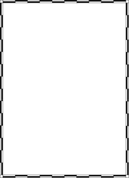 The image shows a black square on top of another smaller rectangle with rounded corners against an indistinct background that appears to be grayish-brown in color.