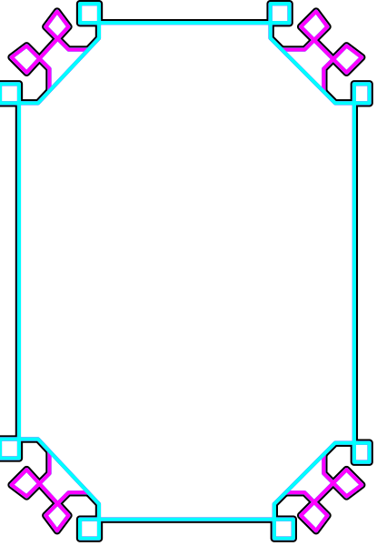 The image shows a simple graphic of an open book with blank pages inside it against a dark background; there is no text on any page within this clip-art illustration.