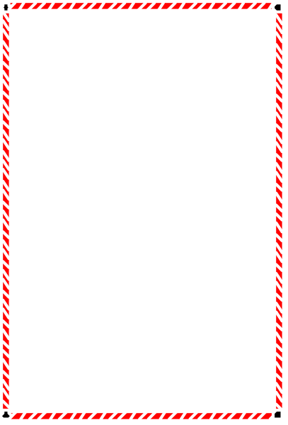 The image shows a simple black rectangle with red lines on its sides against a gray background.