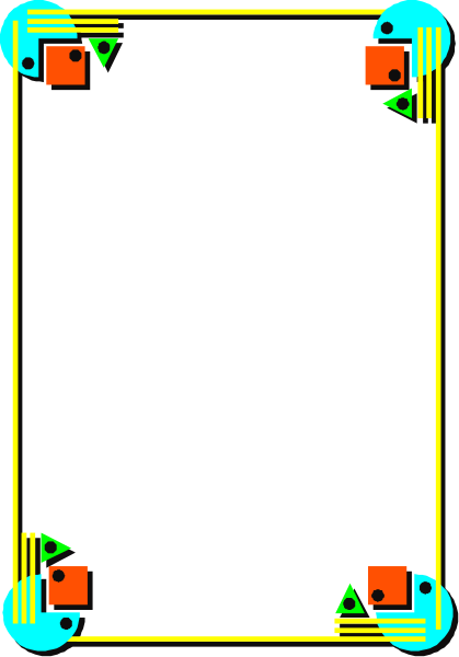The image shows a stylized representation of an electronic device with various geometric shapes on its screen, including triangles and rectangles in different sizes and orientations against a dark background.