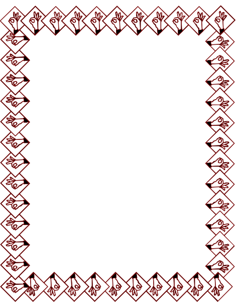 The image shows a black square with white text that reads "10" repeated multiple times around its perimeter.