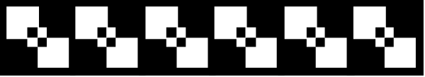 The image shows a black and white checkered pattern with no discernible content within it.