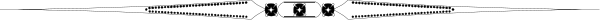 The image shows a black and white comic strip of an airplane flying over land with trees below it during daylight hours.