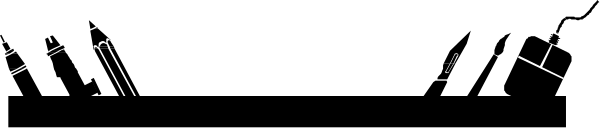 The image shows a simple black and white line drawing of two birds flying over what appears to be an ocean with waves depicted by horizontal lines on either side.