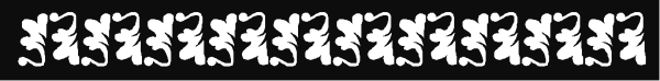 The image shows a gray background with white text that reads "1234567890" repeated multiple times in descending order of size from left to right across the bottom half of the frame, creating an optical illusion effect where it appears as if there is depth and movement due to perspective.