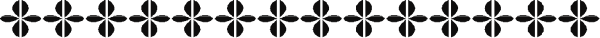 The image shows a long line of black dots on an otherwise gray background with no other discernible content.