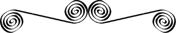 The image shows a gray background with an abstract design that resembles swirling patterns on top of it; there is no text present in this clip-art image.