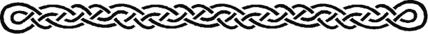 The image shows a gray background with an intricate design resembling Celtic knotwork at its center; there is no text present in this clip-art image.