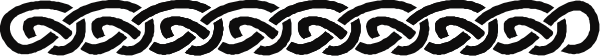 The image shows a gray background with an intricate black design that resembles intertwining vines on either side of what appears to be a stylized letter "c" in white at its center, creating a symmetrical pattern across the middle of the frame.
