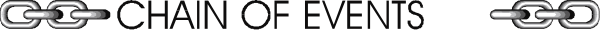 The image shows a gray background with two black chains on it; there's no text present.