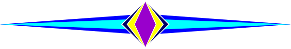 The image shows a purple diamond on top of blue lines against a grey background.