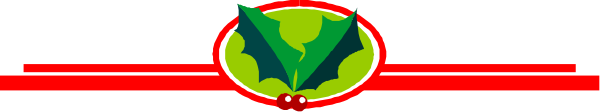 The image shows a red Christmas tree with green leaves on top of it against an orange background.