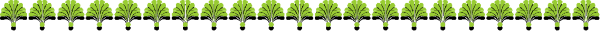 The image shows a gray background with green trees along an imaginary road on top of it.