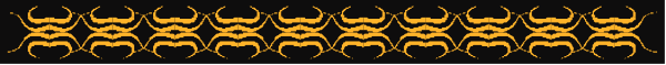 The image shows a gray background with an orange snake pattern on it.